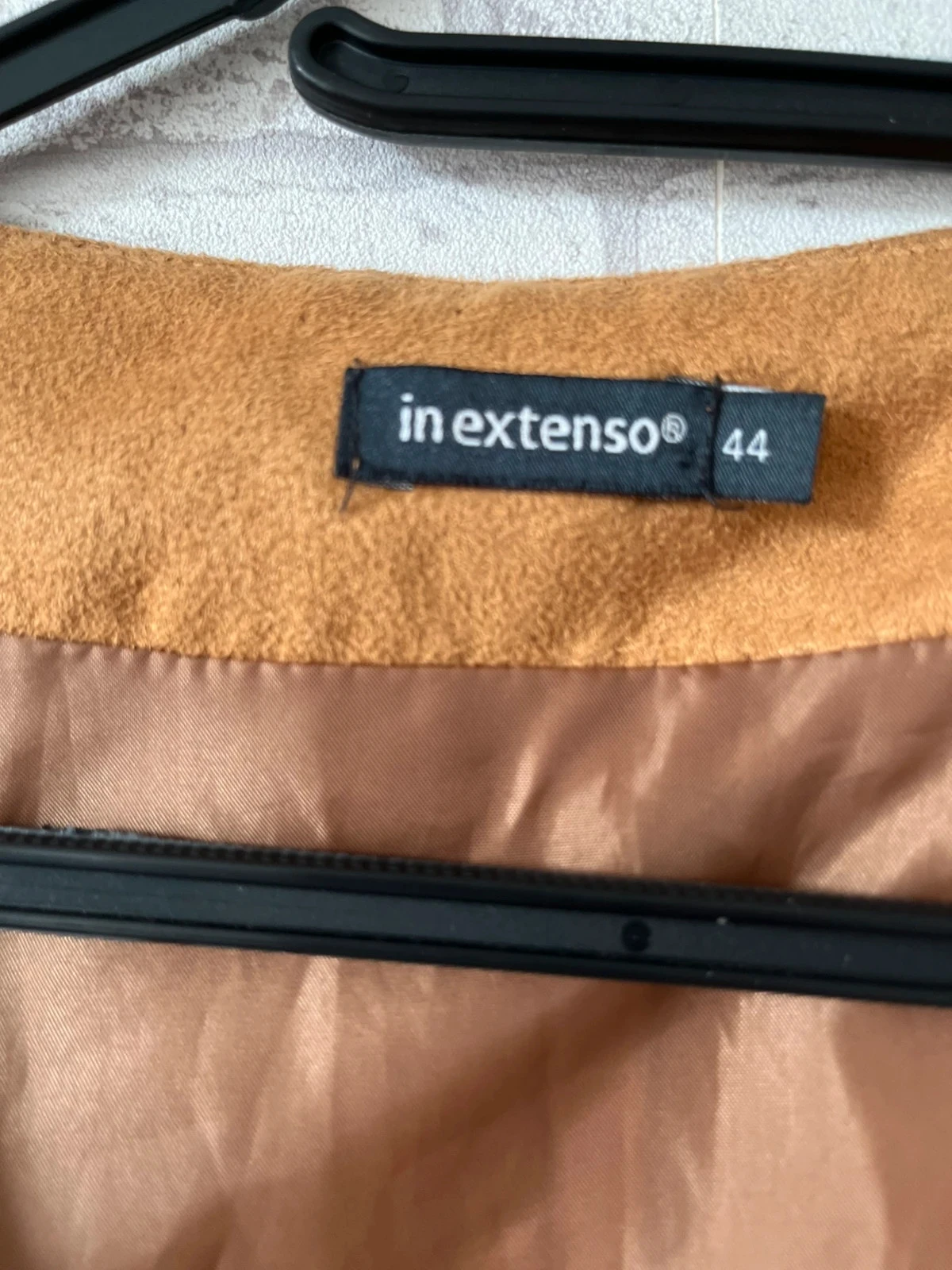 Vestido camel sin mangas – In Extenso – Talla 44 – photo 3